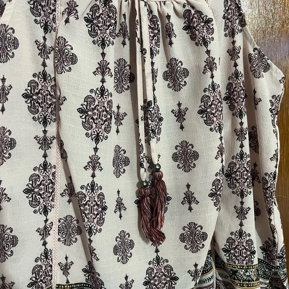 Knox Rose Sleeveless Boho Top Large - Picture 6 of 8